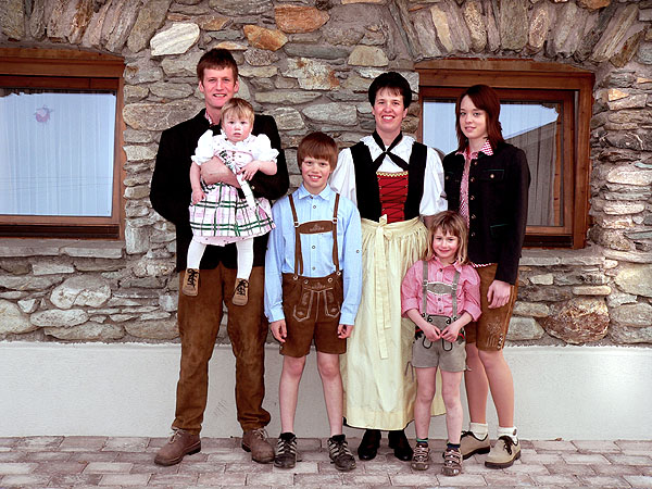 Familie Höller vom Fischerhof in Stuhlfelden